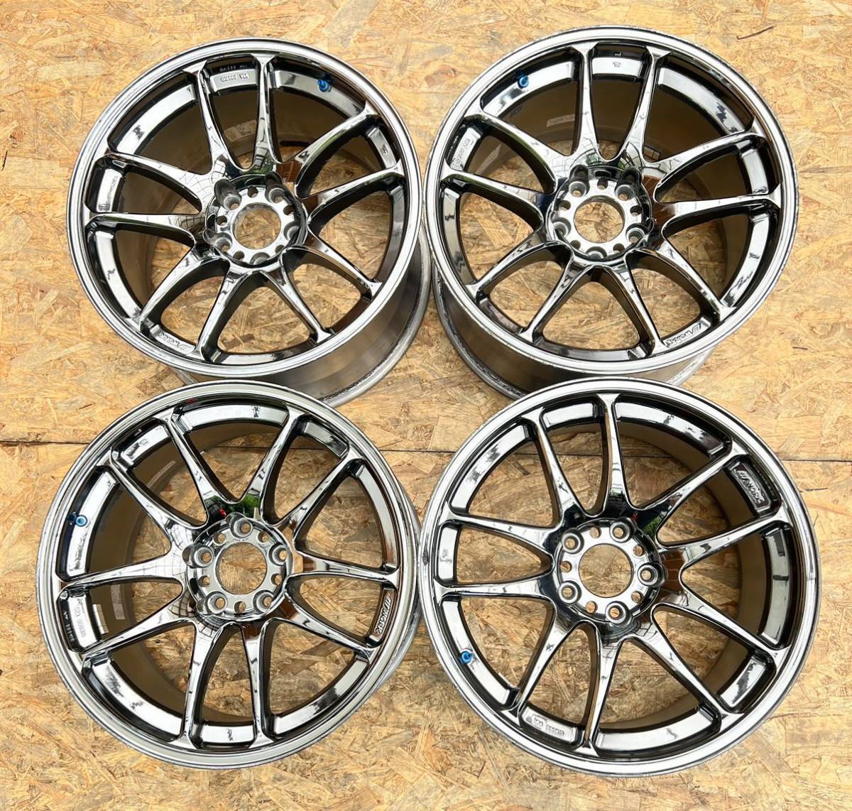 希少！】WORK EMOTION CR Kai 18インチ 9.5J ＋30 ワークエモーション