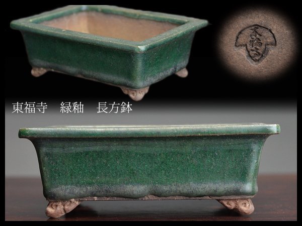 東福寺 長方 盆栽鉢 盆栽名鉢シリーズ「平安東福寺」 | 盆栽、盆栽書籍