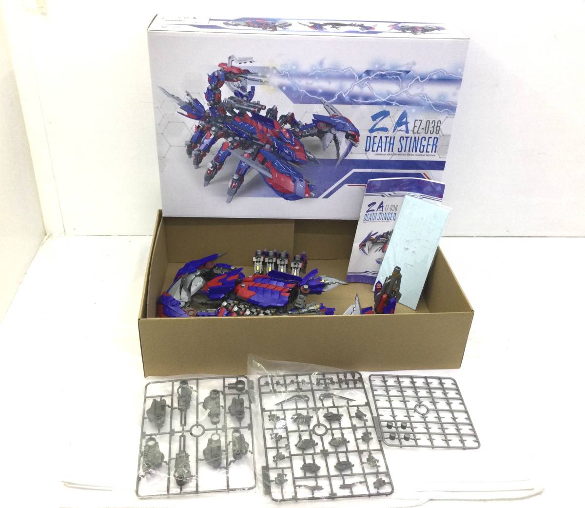 ★【ジャンク品/組立済/120】ZA EZ-036 DEATH STINGER デススティンガー TV配色ver. ゾイド 