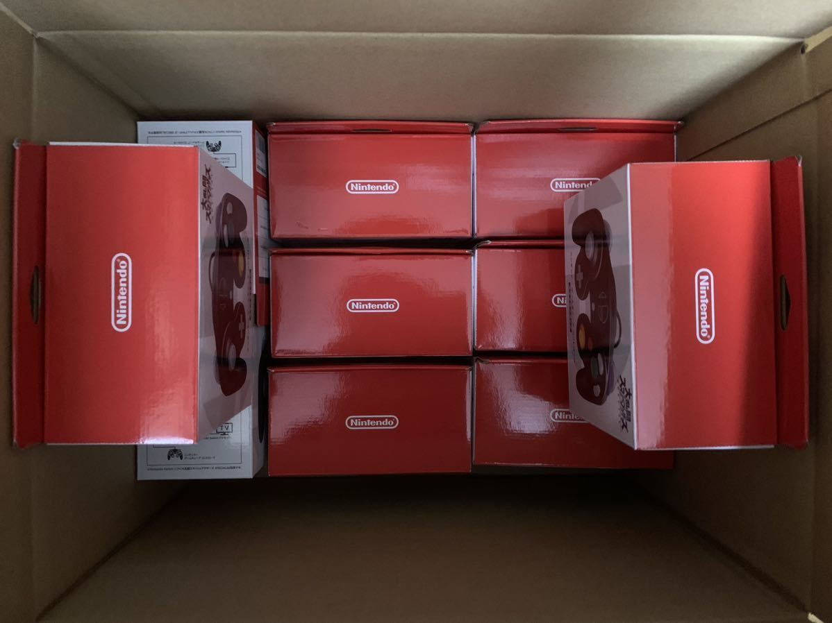 送料無料 新品 未使用 任天堂 スイッチ ゲームキューブ コントローラー スマブラブラック 10個 セット② Nintendo Switch Nintendo Switch2用 ゲームキューブ コントローラー
