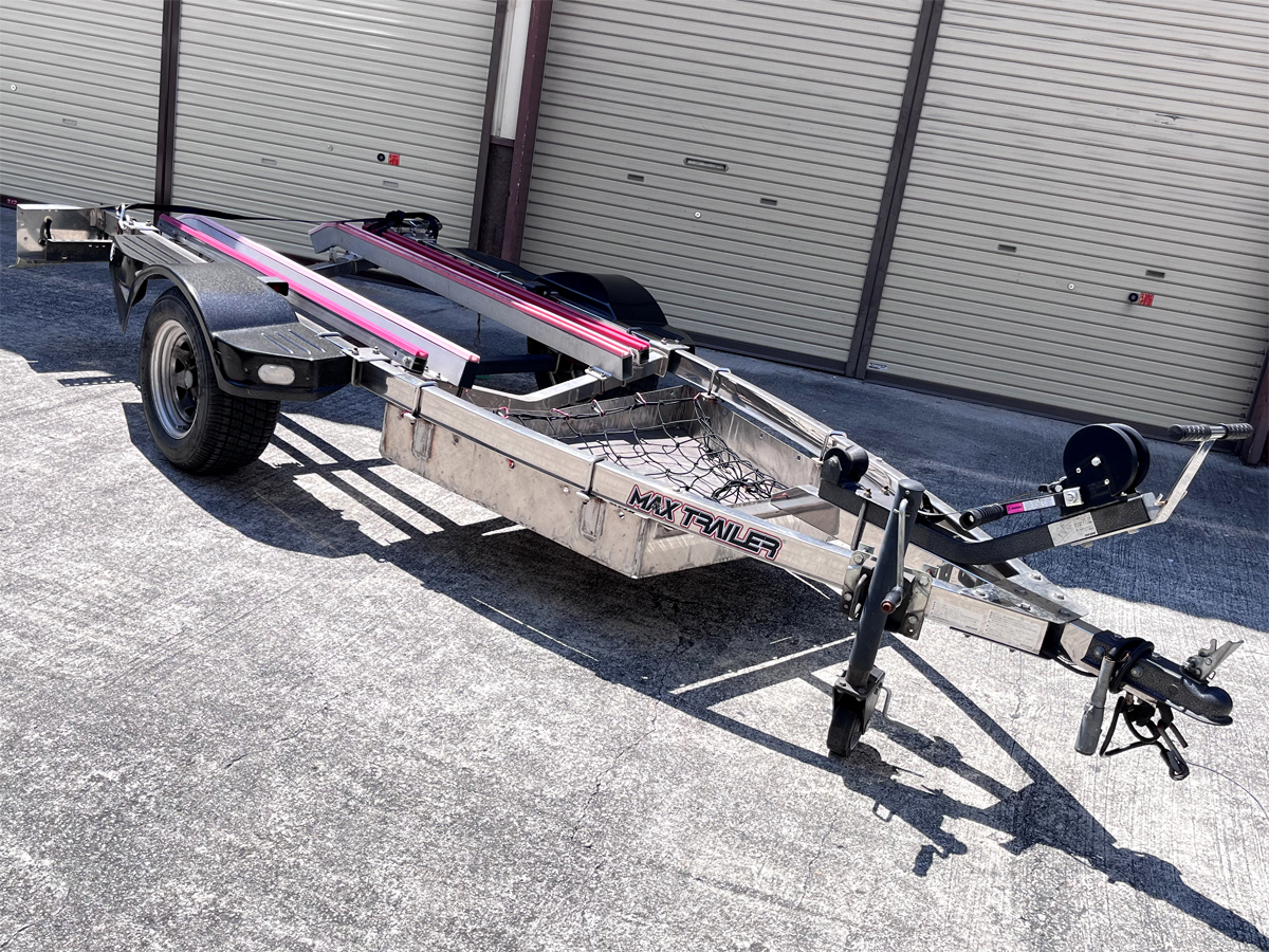 TIGHT JAPAN MAXトレーラー ステンレス 普通ナンバー フロントボックス 