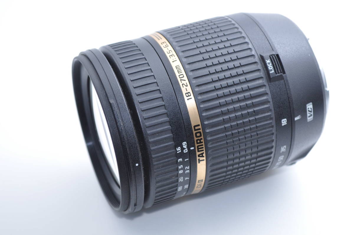 ☆実用品☆ TAMRON 18-270mm F3.5-6.3 Di II VC B003 Canon キャノン