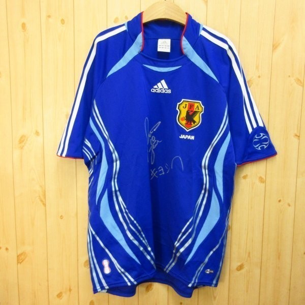 adidas 悪し 日本代表 サッカー ジャージ 青