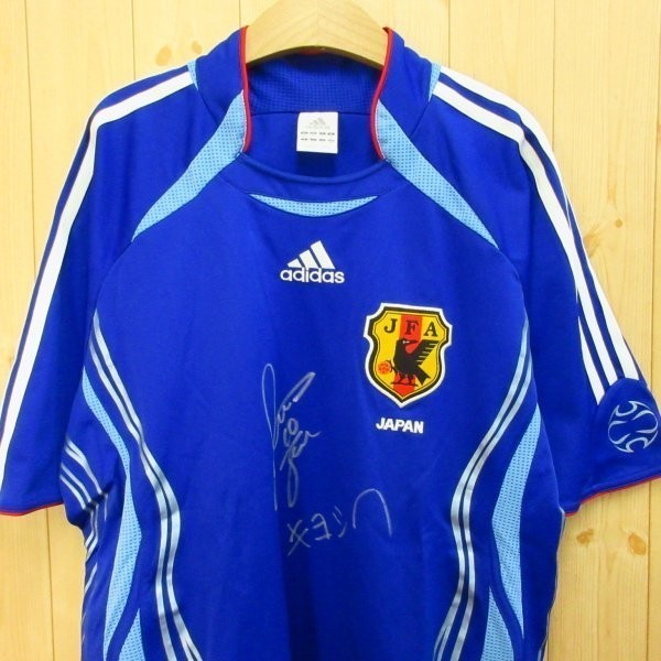 ◎美品！日本代表 サッカー 刃文 2006-07 adidas アディダス 中村俊輔