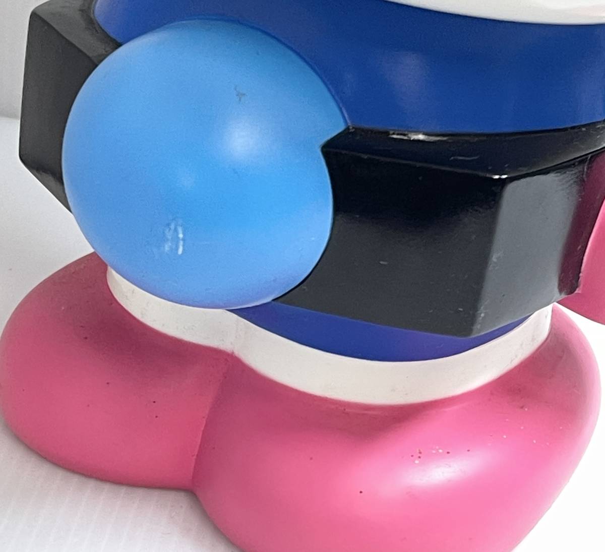 ボンバーマン ビーダマン 大きなソフビ貯金箱 ジャンク扱い ビッグ