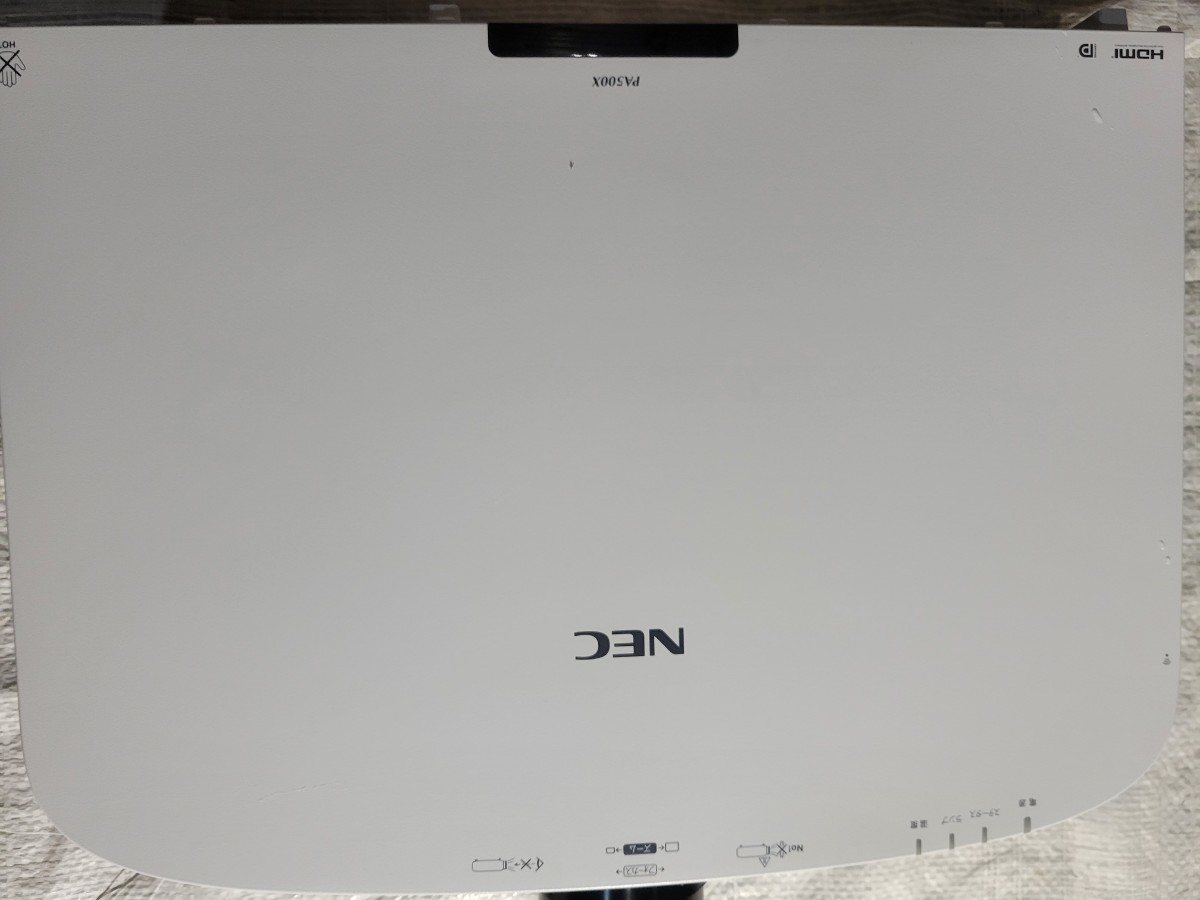 NEC NP-PA500XJL LCD プロジェクター ズームレンズNP14ZL搭載 通電ok