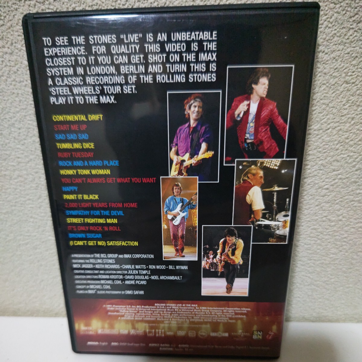 ローリング・ストーンズ/ライヴ・アット・ザ・マックス 国内盤DVD