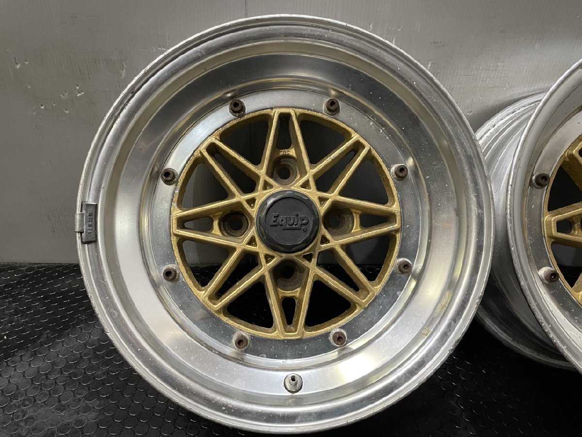 旧車ホイール WORK Equip EXCEL ワーク エクイップ エクセル 14インチ 