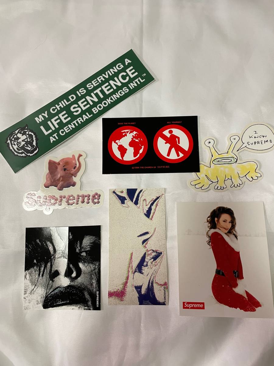 supreme ステッカー セット ノベライズ等おまけつき box logo
