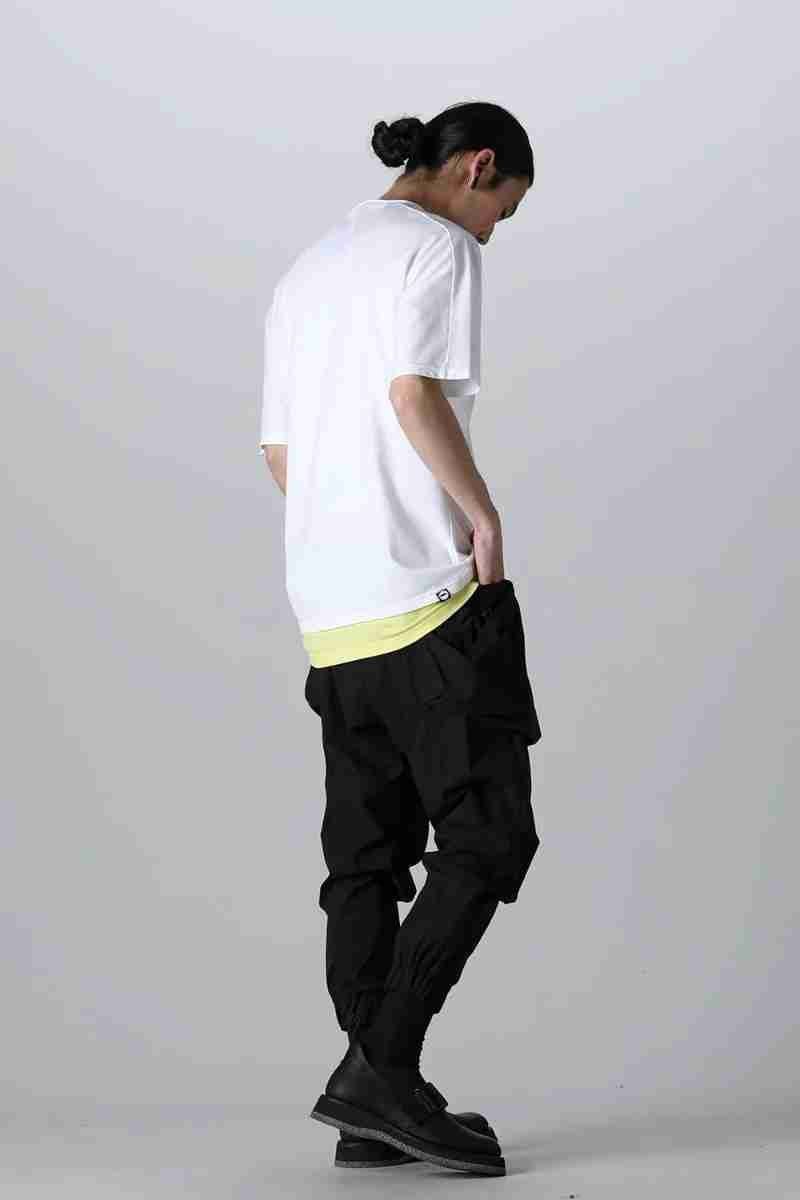 ripvanwinkle リップヴァンウインクル 23SS (RW-546) LAYERED DOLMAN - T レイヤード ドルマン Ｔシャツ 白 M 定価16500円