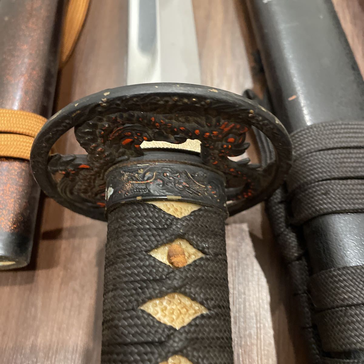 模造刀 4本セット 日本刀 太刀 詳細不明 模造刀 日本刀 太刀 詳細