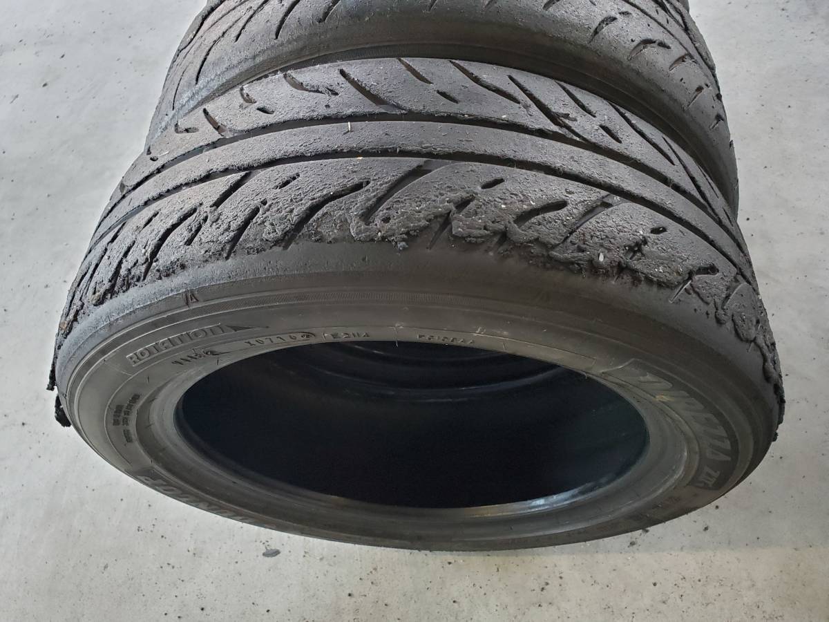 ☆ダンロップ ディレッツァZ2☆ 165/55R14 中古タイヤ4本 サーキット 