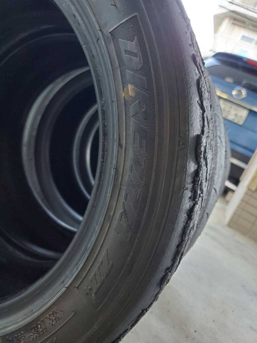 ☆ダンロップ ディレッツァZ2☆ 165/55R14 中古タイヤ4本 サーキット 