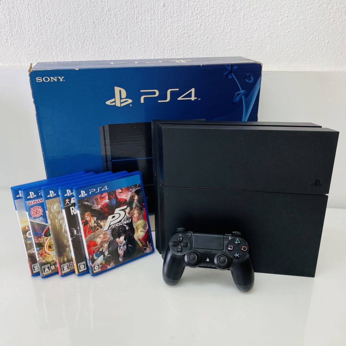 動作品 PS4 CUH-1200B 500GB ジェットブラック i13471 140サイズ発送 