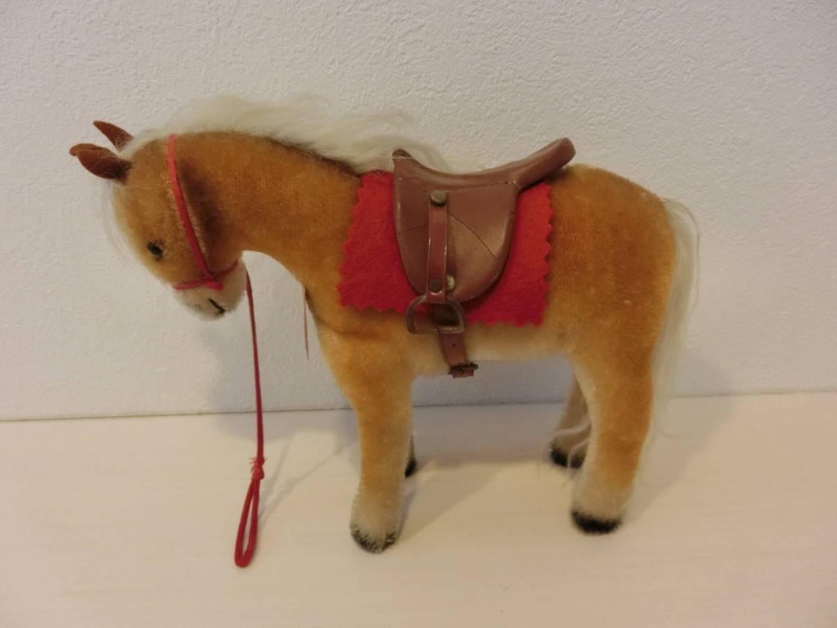 Steiff horse vintage ヴィンテージシュタイフ 馬 馬具付き ☆Steiff