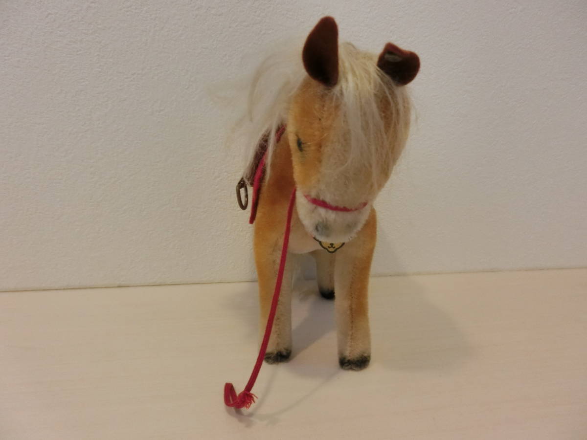 Steiff horse vintage ヴィンテージシュタイフ 馬 馬具付き ☆Steiff