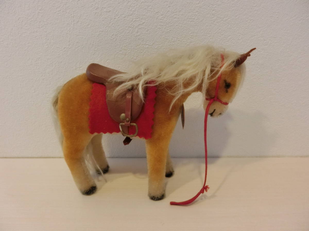 Steiff horse vintage ヴィンテージシュタイフ 馬 馬具付き ☆Steiff