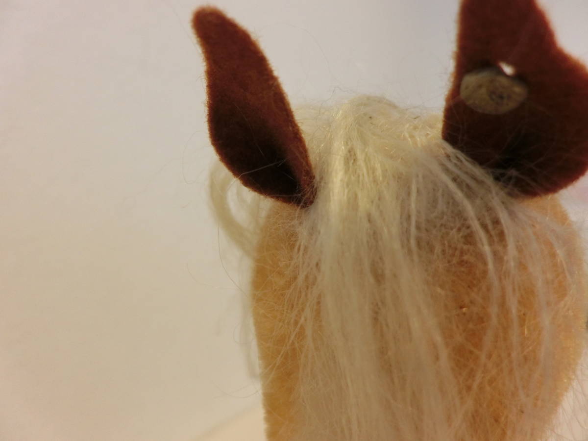 Steiff horse vintage ヴィンテージシュタイフ 馬 馬具付き ☆Steiff 