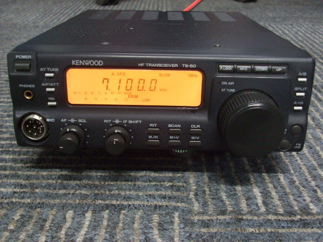 ＫＥＮＷOOＤ ＴＳ-５0Ｖ TS-50S/D/Vの一部は要注意＞JVCケンウッド、「アマチュア局の運用