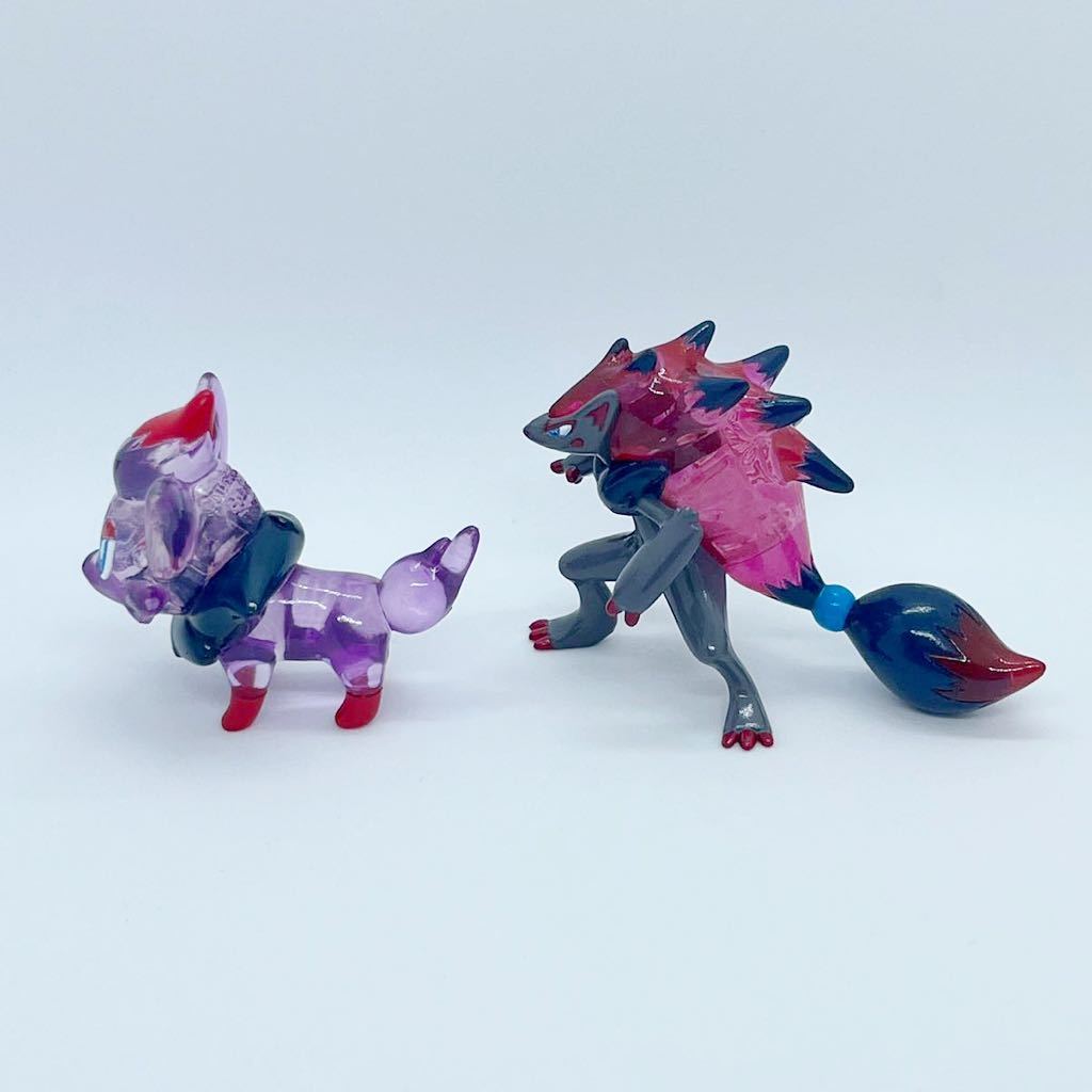 ポケモン モンコレ ゾロア ゾロアーク クリア メタリック パール 5体