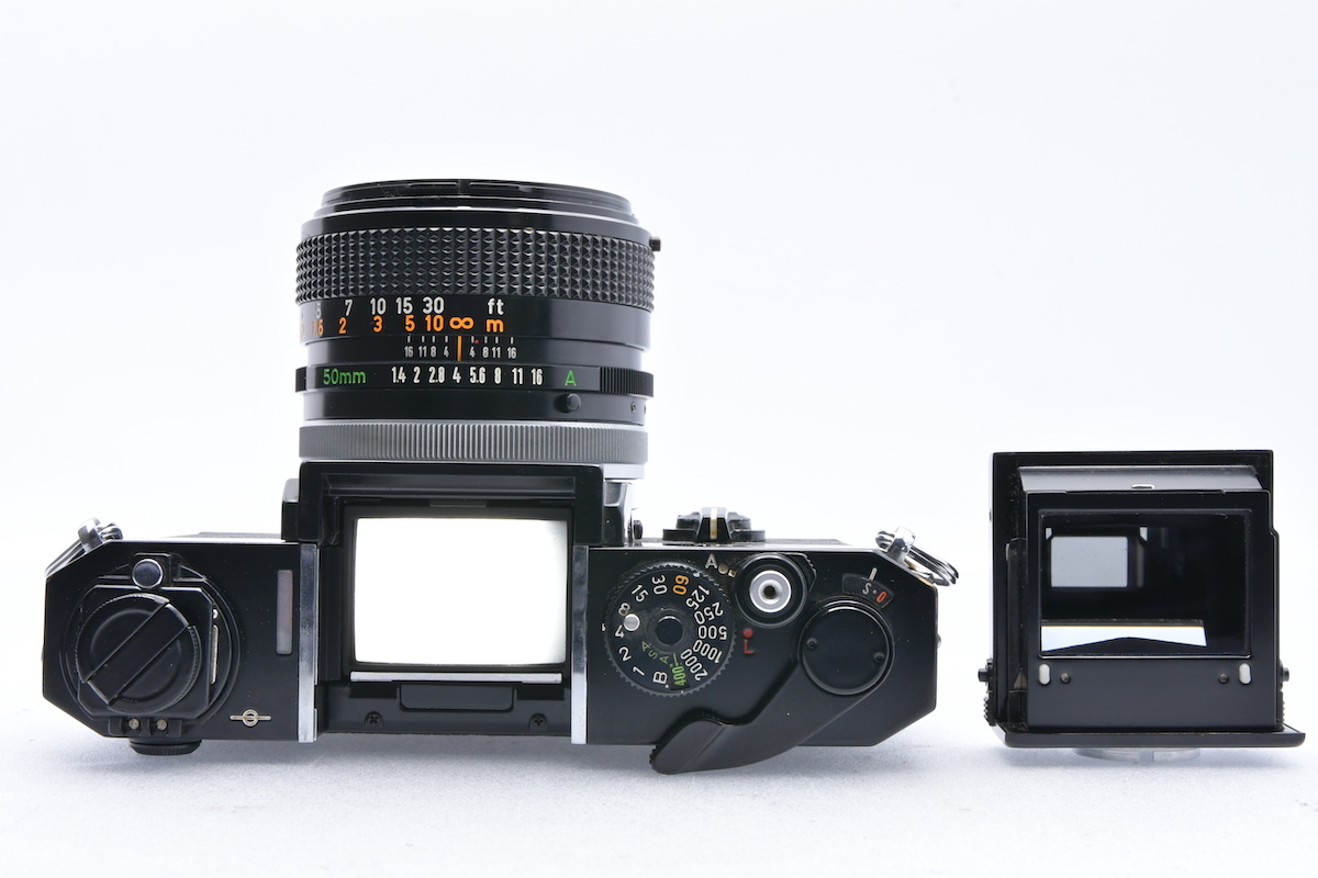 Canon F-1 前期 + FD 50mm F1.4 S.S.C. キヤノン フィルムカメラ MF