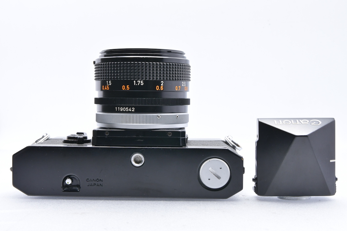 Canon F-1 前期 + FD 50mm F1.4 S.S.C. キヤノン フィルムカメラ MF