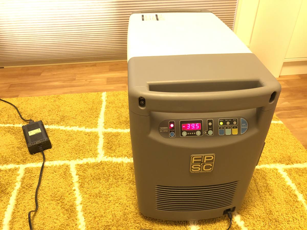 ツインバード TwinBird SC-DF25 ディープフリーザー 25L 超低温-40 