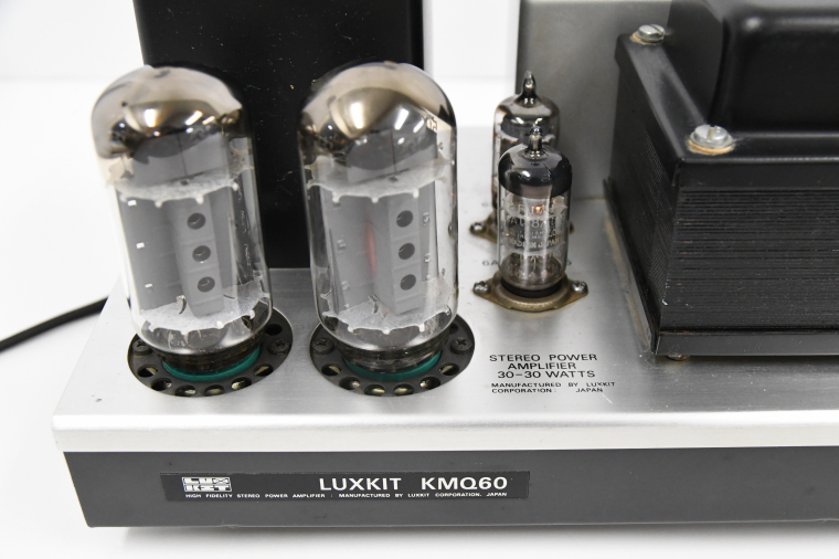 LUXMAN ラックスマン LUXKIT KMQ60 ボンネット付き 真空管PPステレオ