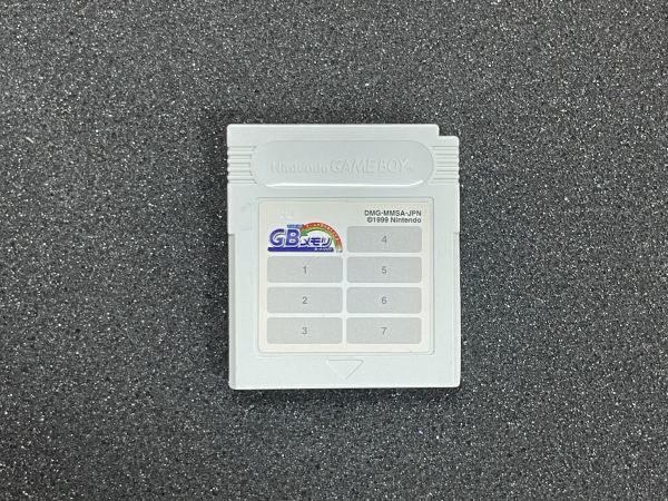 【GBC】ゲームボーイ GBメモリカートリッジ ひらめくパズル第2号【現状品】