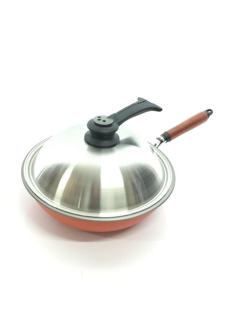 北陸アルミニウム(HOKUA)◆ウー・ウェンパン/マルチパン/ガス火専用/鍋/サイズ:28cm/ORN