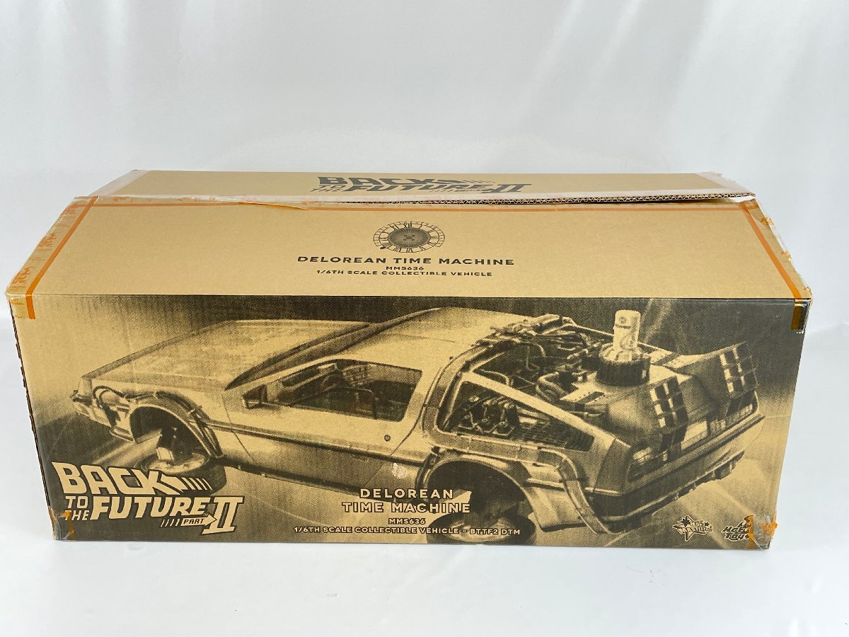 未使用品】ホットトイズ MMS636 デロリアン 1/6 Hottoys DELOREAN TIME