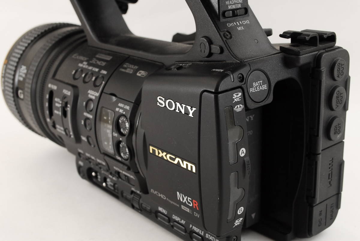 級 Sony ソニー NXCAM HXR-NX5R 稼働時間530h 放送用 業務用 ビデオ