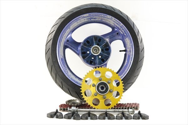 【限定セール，最新作】 GPZ1000RX 04後 リアホイール ｝F(リア)｜売買されたオークション情報、yahooの商品情報をアーカイブ公開 - オークファン カワサキ用