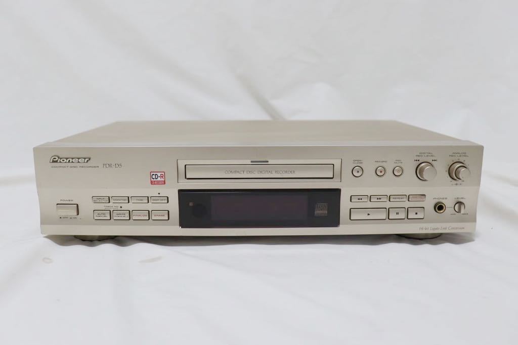 Pioneer パイオニア PDR-D5 コンパクトディスクレコーダー　CDレコーダー CDデッキ　CDプレーヤー　オーディオ機器　再生　録音　確認済み