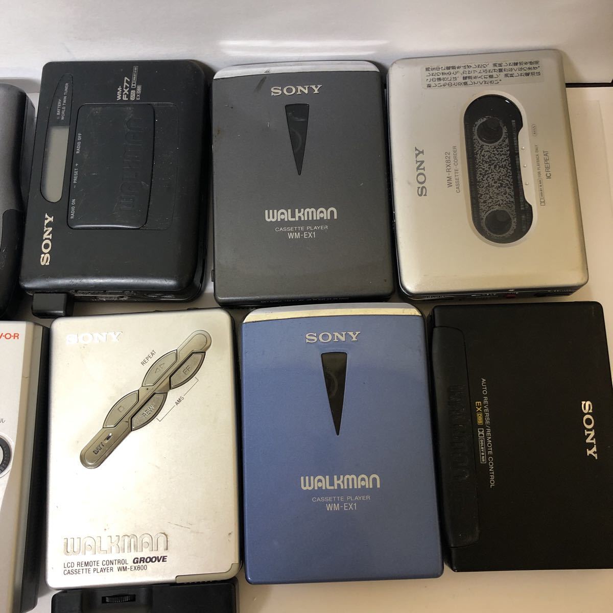 ジャンク品 SONY ソニー ウォークマン カセットプレーヤー WM-EX1