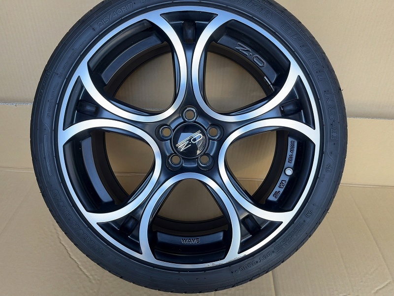 O・Z O・Z Racing 17インチアルミホイール OZ X-Line WAVE タイヤ 