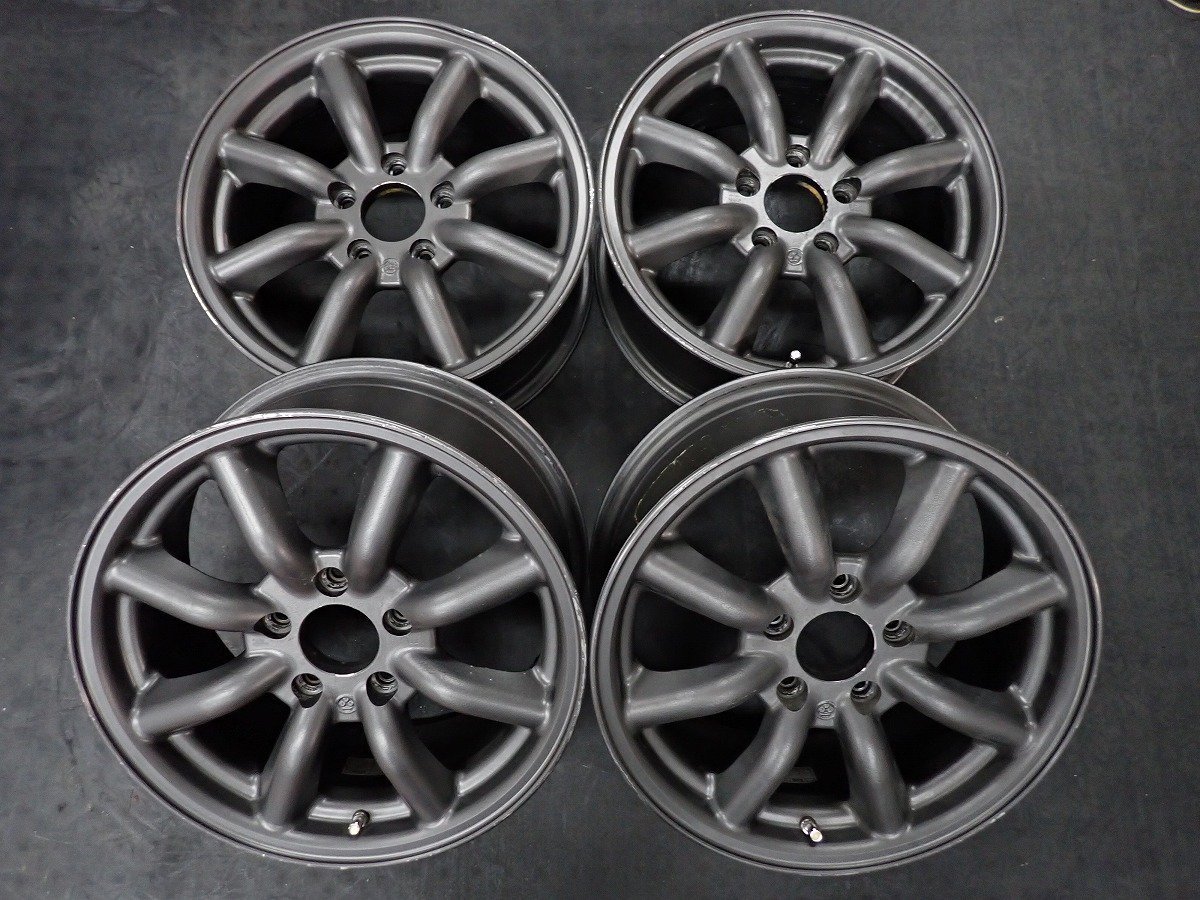GM0043【送料無料16インチ】4本 ワタナベ RS8 エイトスポーク 中古 
