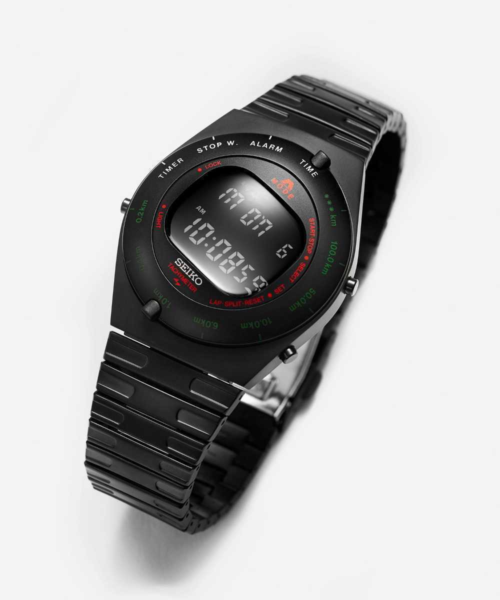 新品未使用 SEIKO GIUGIARO デジタルウォッチ ESTNATION別注 SBJG011 限定500本 セイコー ジウジアーロ ブラック