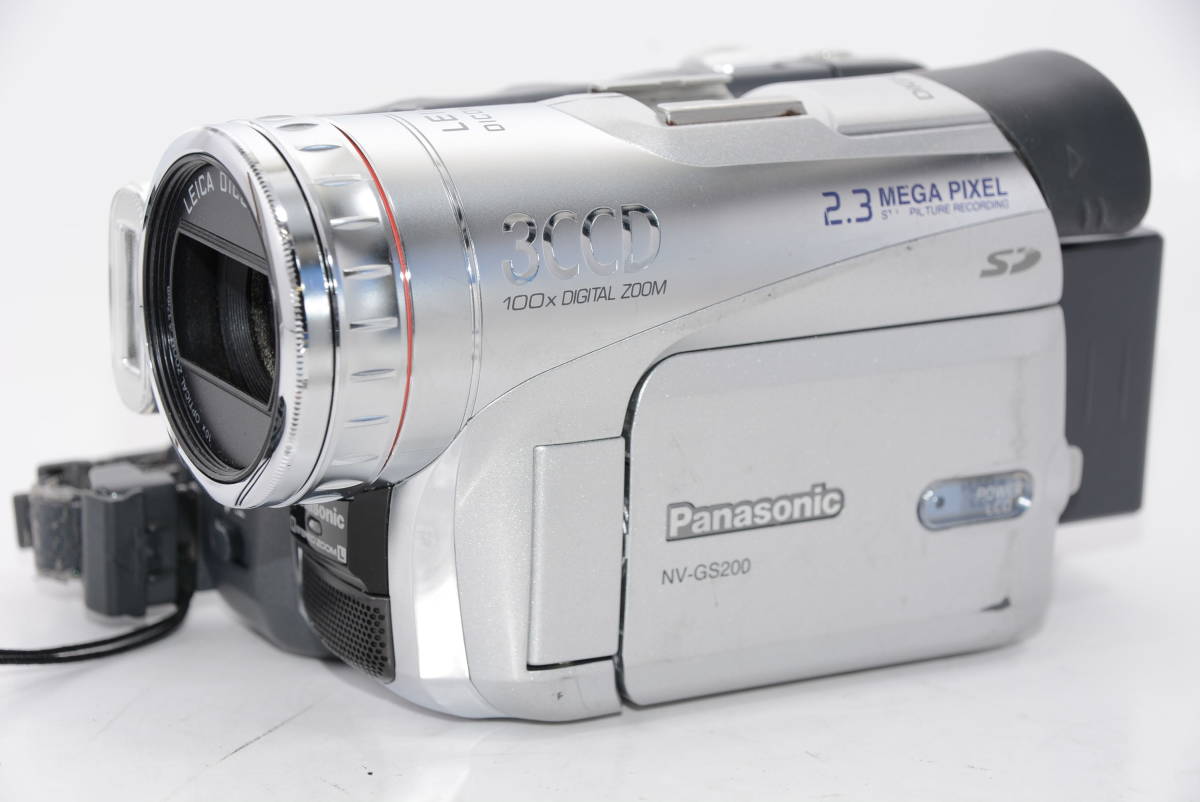外観並級 Panasonic パナソニック 3CCD NV-GS200 #m6353(パナソニック)｜売買されたオークション情報、yahooの ...