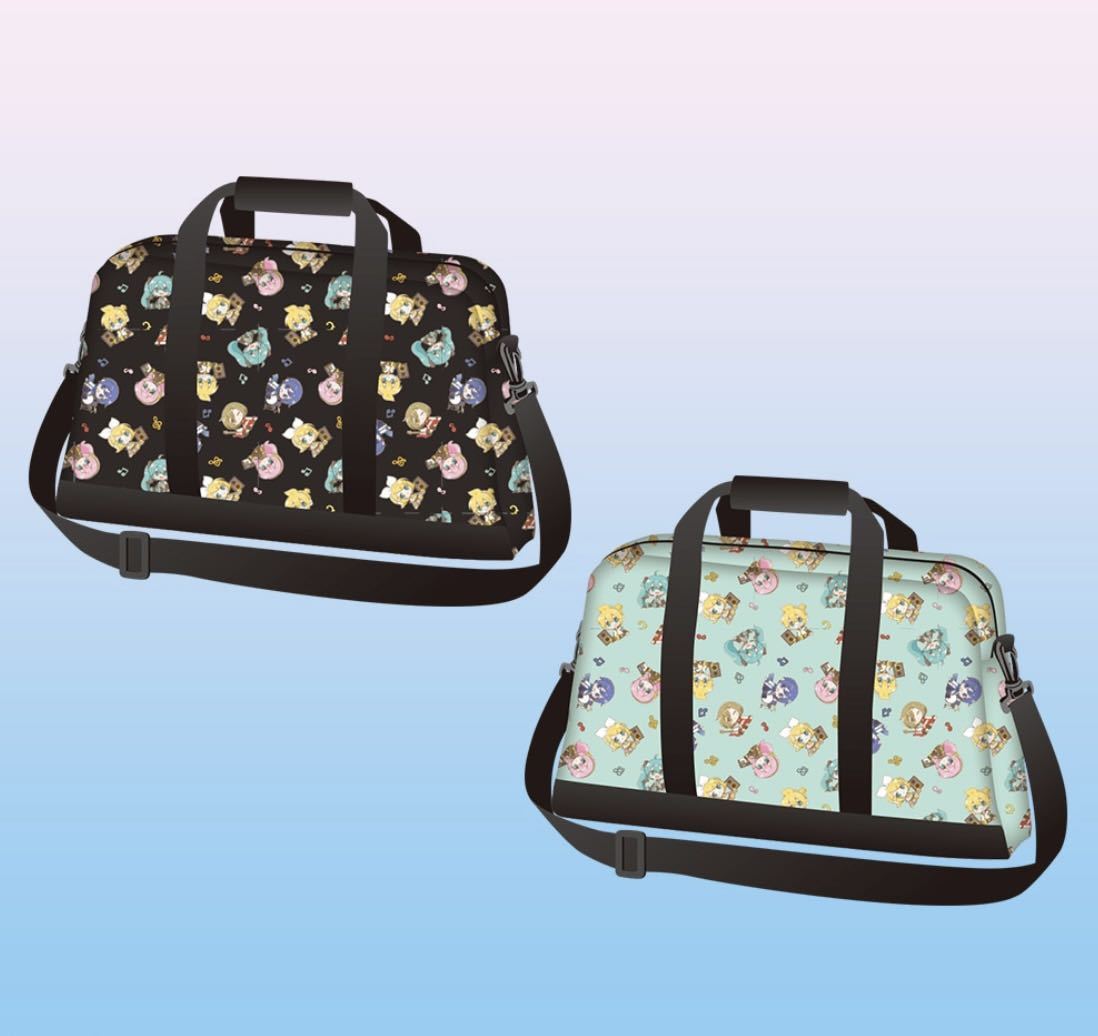 送料無料 初音ミク シリーズ プラチナムザッカ ビッグボストンバッグ ～ライブVer.～ 全2種 セット 未開封品