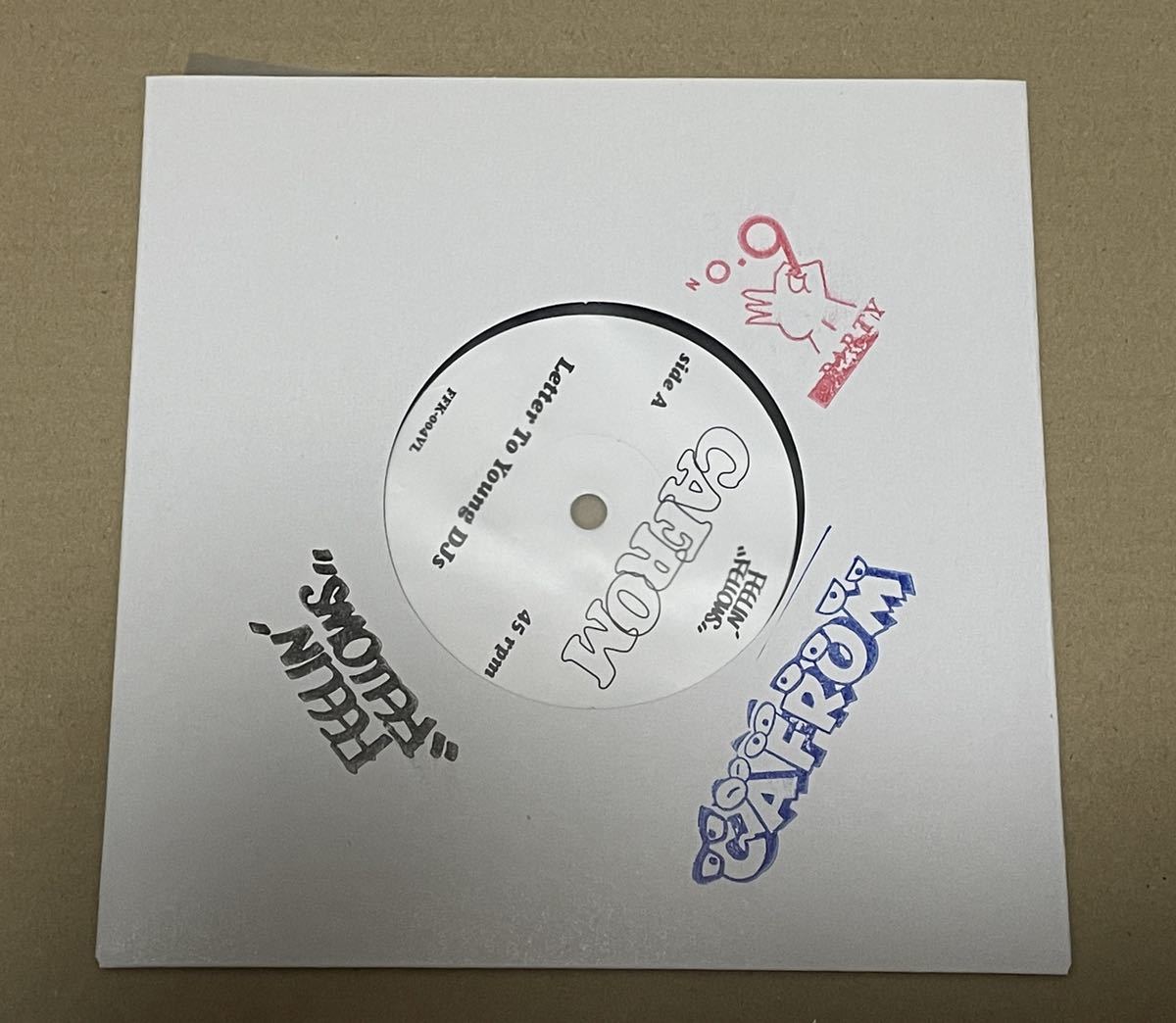Young To Letter 公式通販 CAFROM ⁄ DJs - アナログ 7インチレコード