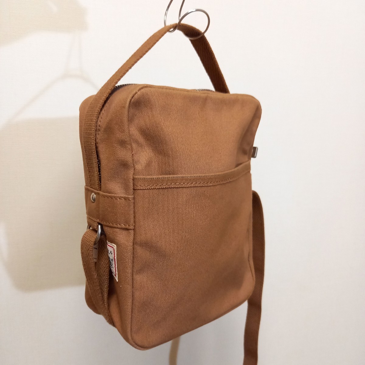 同様 ミルクチョコレート色 / 廃版 旧 一澤帆布 ミニ ショルダーバッグ  