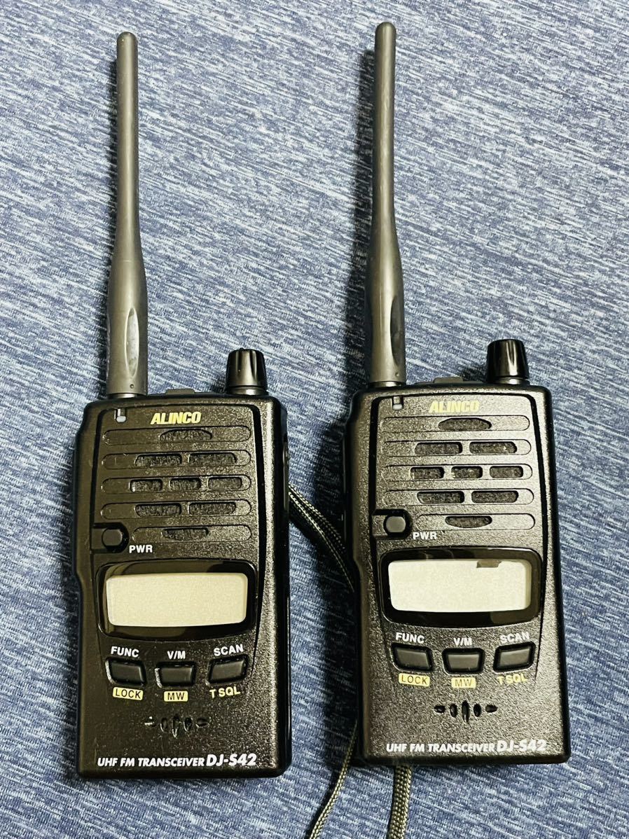 アルインコ　DJ-S42 2台セット　ジャンク品_1