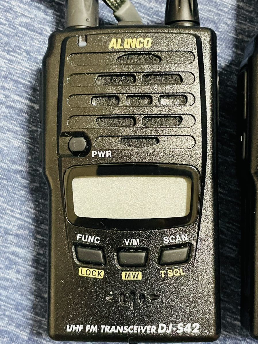 アルインコ　DJ-S42 2台セット　ジャンク品_4