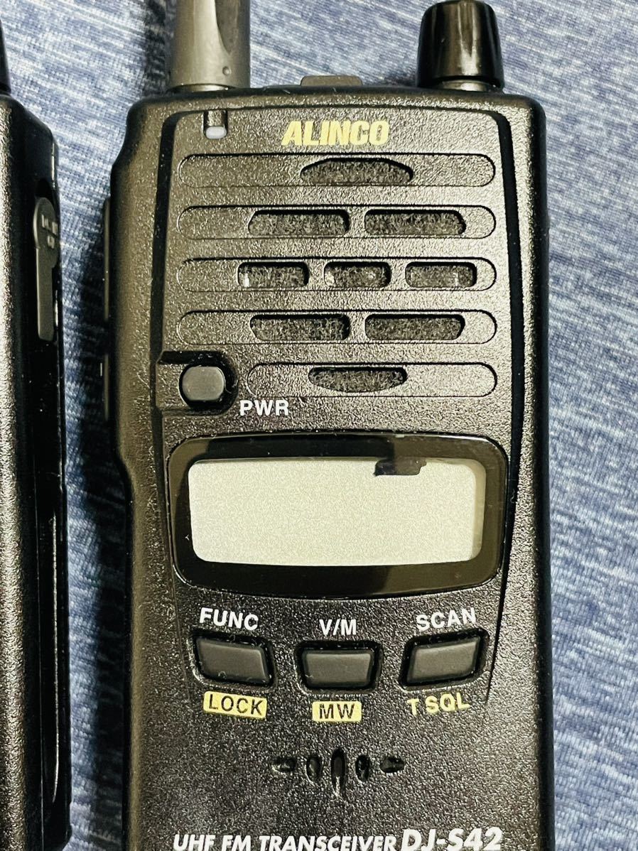 アルインコ　DJ-S42 2台セット　ジャンク品_5