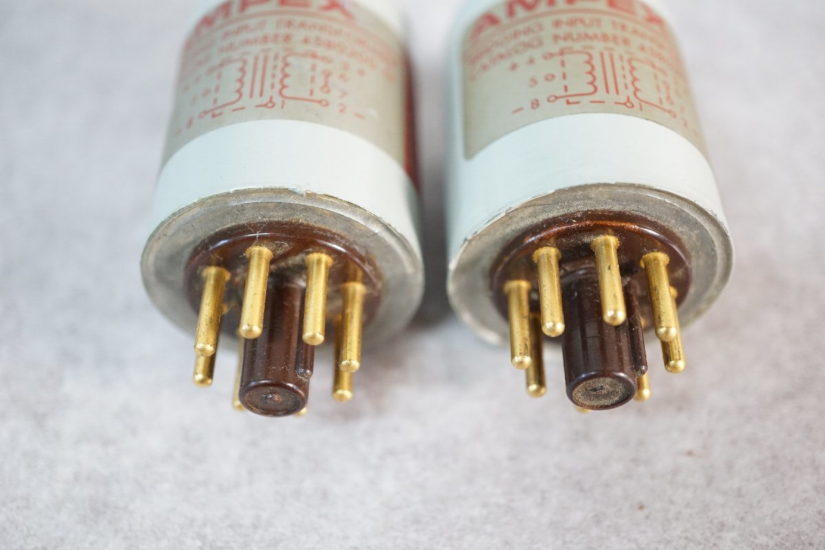 QS][S492960] AMPEX アンペックス ライントランス ペア カタログ 