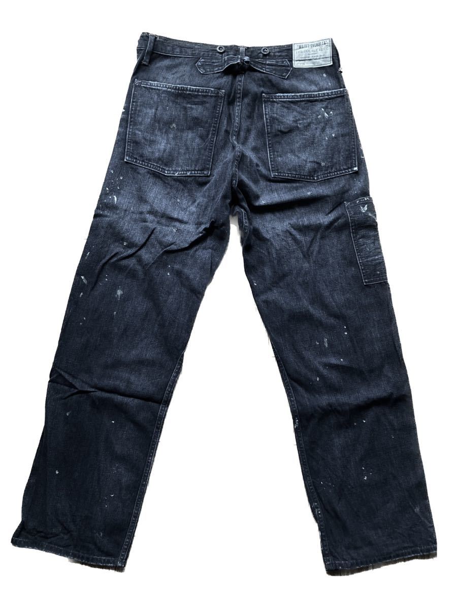 名作】RRL LIMITED EDITION ブラックカーペンターパンツ W30L30 新品 