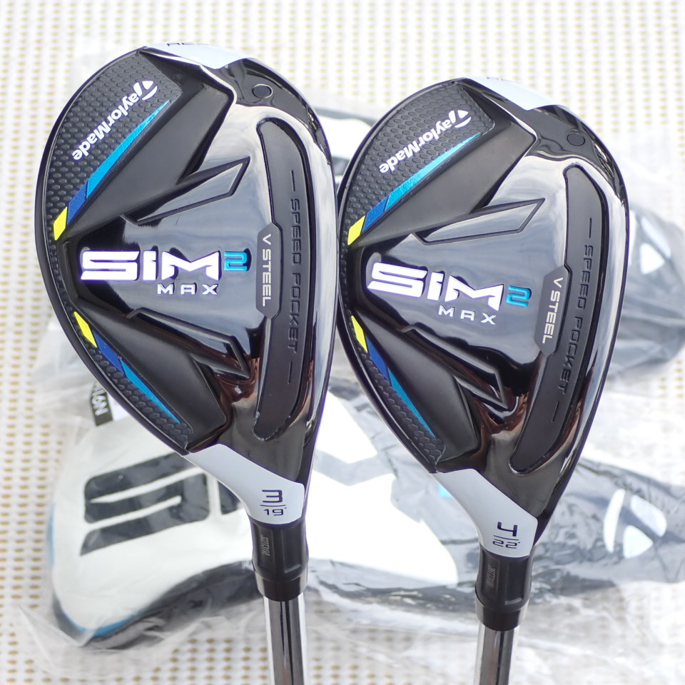 SIM2 MAX RESCUE 19度/22度 NS PRO 950GH NEO (S) テーラーメイド レスキュー ヘッドカバー付き (3UT/4UT)