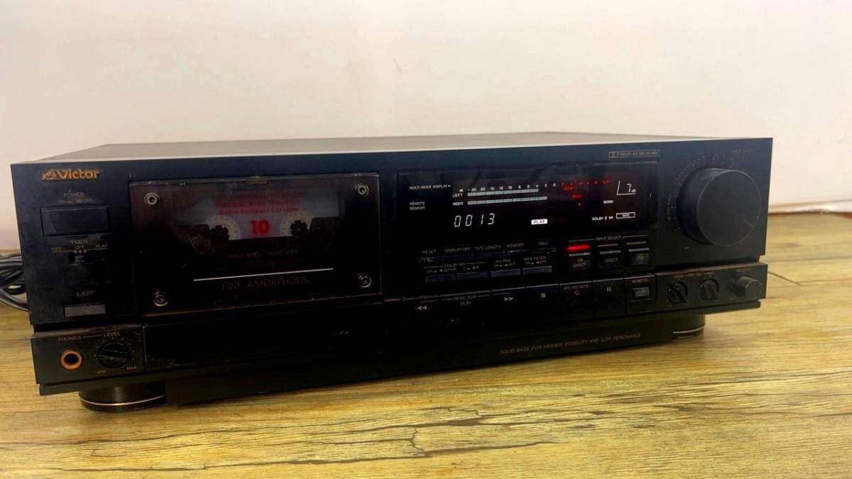 Victor ビクター TD-V721 3ヘッド カセットデッキ TD-V721 カセット