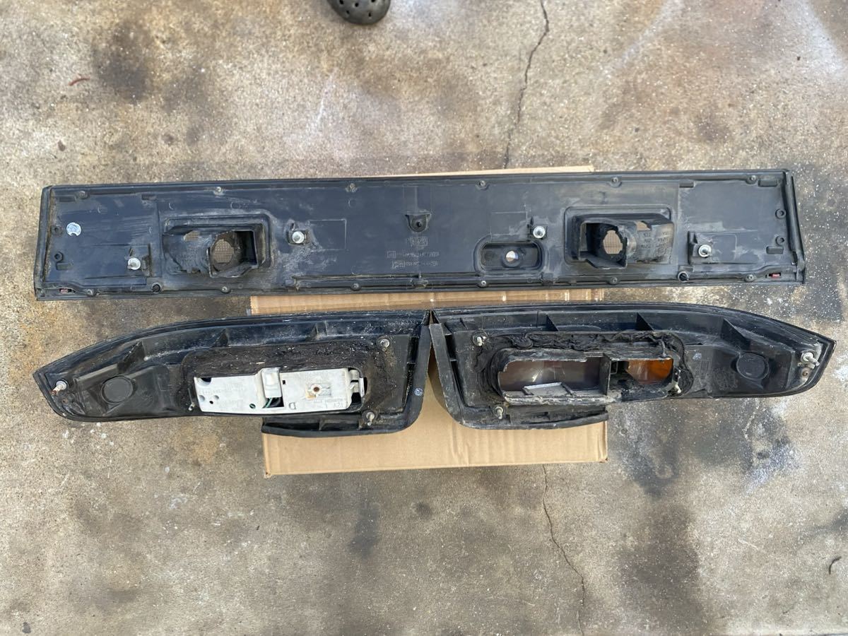 S14 シルビア 純正 テールランプ 後期 左右セット ガーニッシュ テール 